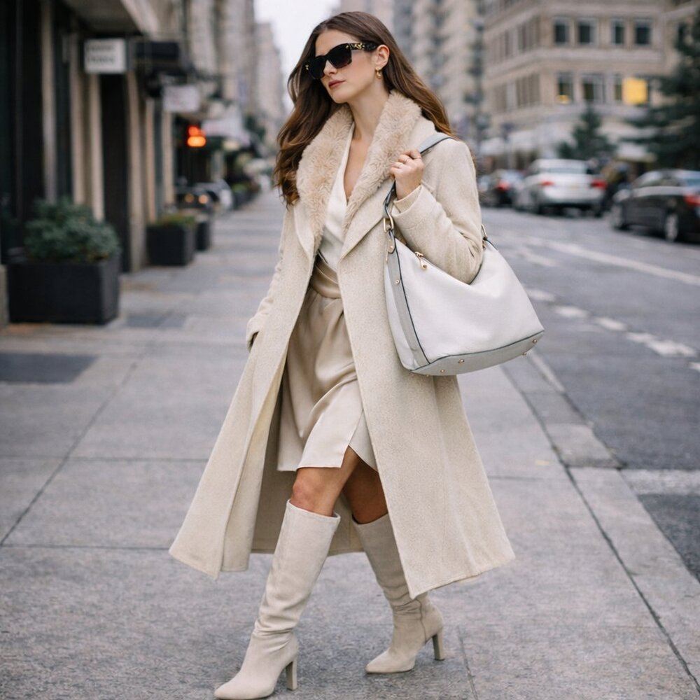 NWT Authentic Marni Designer Hobo Made In Italy White Leather Large Handbag